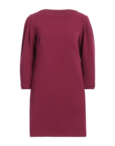 Suoli Woman Mini Dress Magenta Size 4 Polyester, Viscose, Elastane