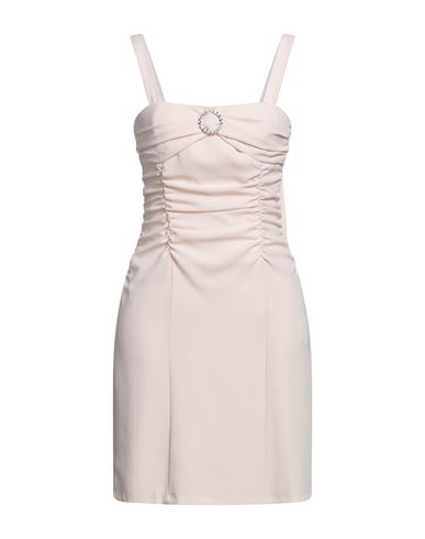 Twenty Easy By Kaos Woman Mini Dress Blush Size 6 Polyester, Elastane In Pink
