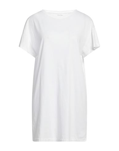 American Vintage Woman Short Dress White Size S Organic Cotton