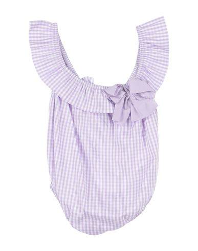 Nanán Newborn Girl Baby Jumpsuits & Overalls Lilac Size 3 Cotton In Purple