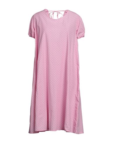 American Vintage Woman Midi Dress Pink Size M/l Lyocell, Cotton