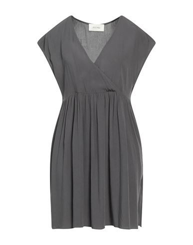 American Vintage Woman Mini Dress Grey Size M/l Viscose