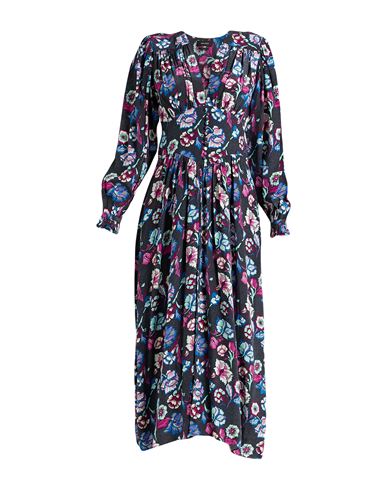 Isabel Marant Woman Long Dress Blue Size 6 Silk