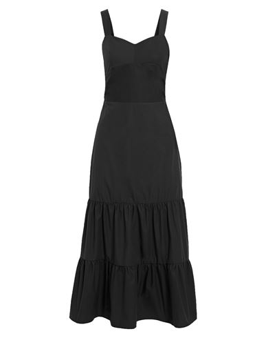 Iris & Ink Woman Maxi Dress Black Size 4 Organic Cotton