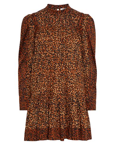 Ulla Johnson Woman Short Dress Brown Size 0 Cotton