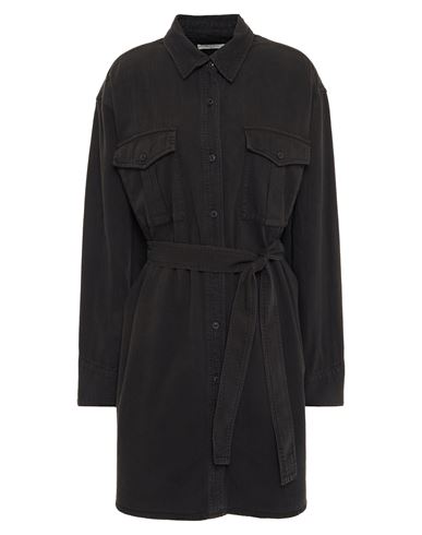 Rag & Bone Woman Short Dress Black Size Xs Cotton In Black