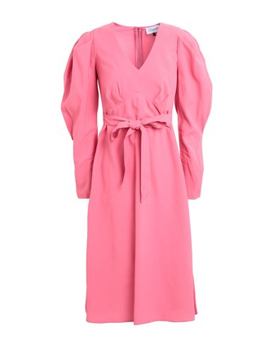 Closet Woman Midi Dress Pink Size 8 Viscose, Polyester