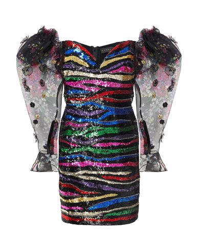 Dundas Woman Short Dress Black Size 0 Silk