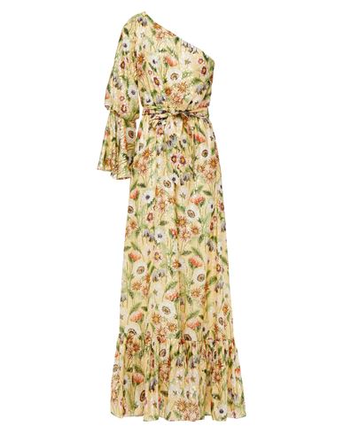 Borgo De Nor Woman Maxi Dress Light Yellow Size 2 Silk, Polyester