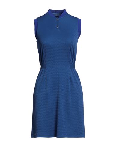 Colmar Woman Mini Dress Blue Size 6 Polyester, Elastane, Polyamide