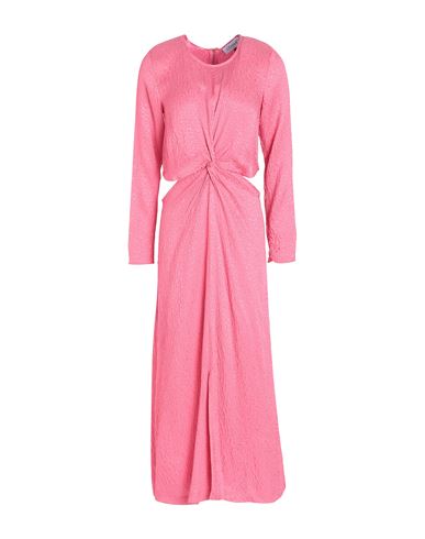 Closet Woman Midi Dress Pink Size 10 Viscose, Elastane