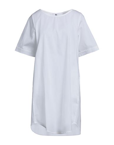 Gai Mattiolo Woman Mini Dress White Size 10 Cotton, Elastane