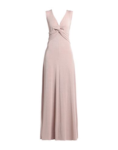 Maxi-Kleid Damen Hellrosa M Damen