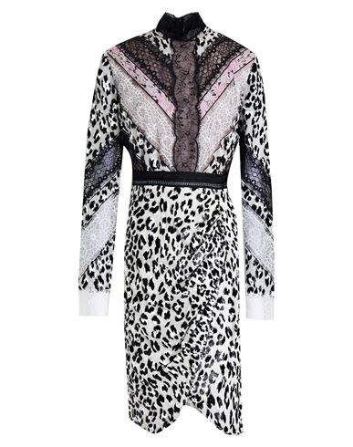 Giambattista Valli Woman Mini Dress Black Size 6 Silk, Polyamide, Viscose, Cotton, Polyester