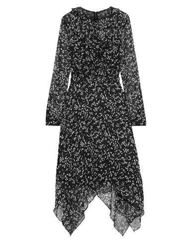 Mikael Aghal Woman Midi Dress Black Size 6 Polyester