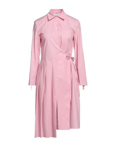 Beatrice .b Woman Midi Dress Pink Size 6 Cotton, Elastane