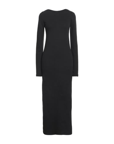 N°21 Woman Long Dress Black Size 4 Cotton