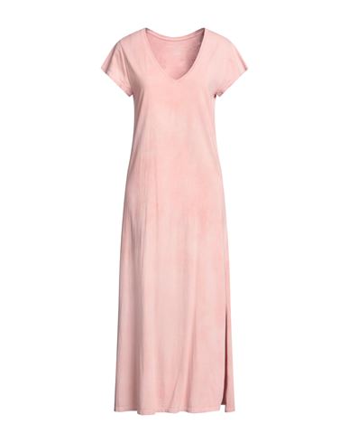 Majestic Filatures Woman Long Dress Pink Size 1 Cotton