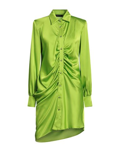 Les Bourdelles Des Garçons Woman Mini Dress Acid Green Size 4 Polyester, Elastane