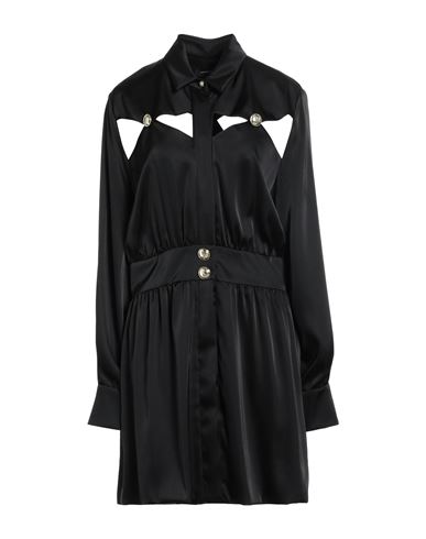 Les Bourdelles Des Garçons Woman Short Dress Black Size 12 Polyester, Elastane
