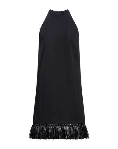 Boutique Moschino Woman Midi Dress Black Size 12 Polyester