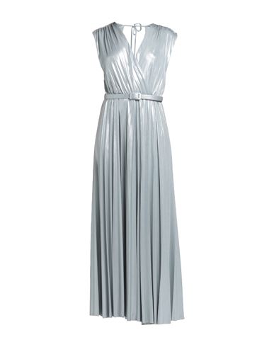 Beatrice B Beatrice .b Woman Maxi Dress Light Grey Size 4 Polyester, Elastane