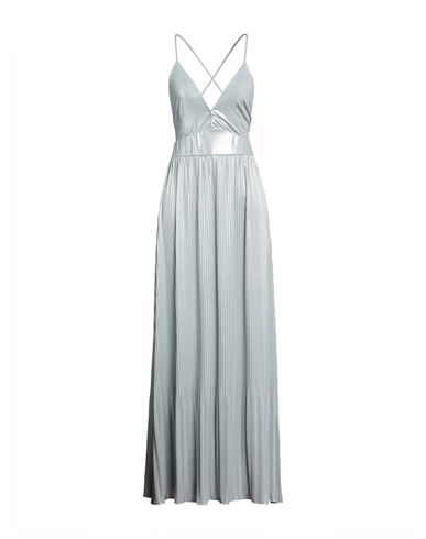Beatrice .b Woman Maxi Dress Light Grey Size 12 Polyester, Elastane