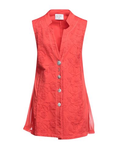 Elisa Cavaletti By Daniela Dallavalle Woman Short Dress Red Size L Cotton, Elastane, Viscose, Polyam In Red