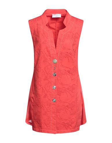 Elisa Cavaletti By Daniela Dallavalle Woman Short Dress Red Size L Cotton, Elastane, Viscose, Polyam