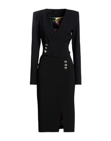 Vestido midi Mujer Negro 40 Mujer