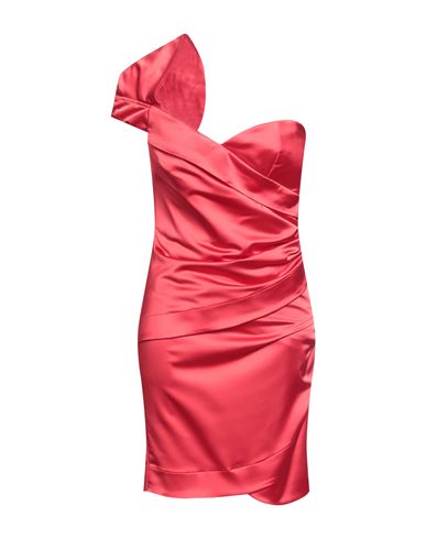 Camilla  Milano Camilla Milano Woman Mini Dress Red Size 14 Polyester, Elastane