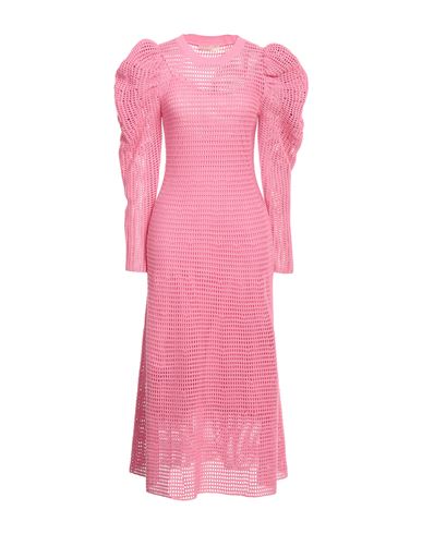 Vestido midi Mujer Rosa S Mujer