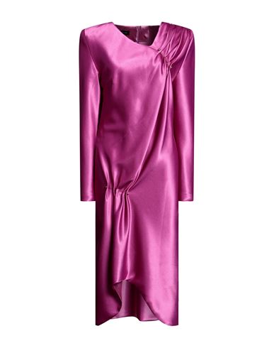 Les Bourdelles Des Garçons Woman Midi Dress Mauve Size 6 Polyester In Purple