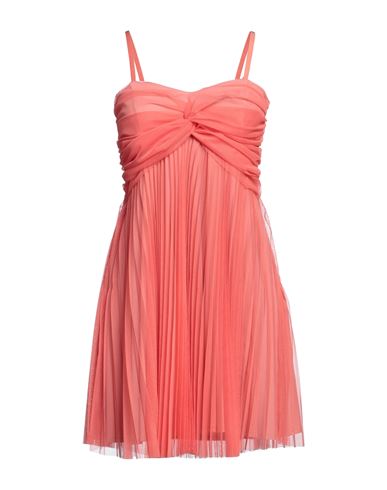 Rinascimento Woman Short Dress Coral Size Xl Polyester In Red | ModeSens
