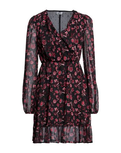 Liu •jo Woman Mini Dress Black Size Xxs Polyester