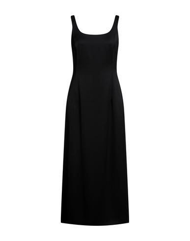 Marella Woman Long Dress Black Size 12 Polyester