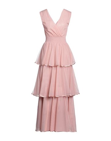 Soallure Woman Long Dress Blush Size 6 Polyamide In Pink