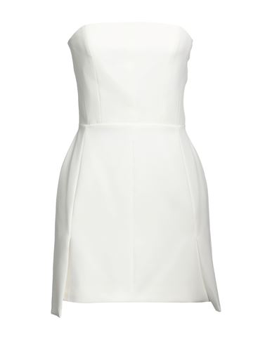Jijil Woman Mini Dress Off White Size 6 Polyester, Elastane