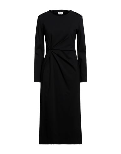 P.a.r.o.s.h P. A.r. O.s. H. Woman Midi Dress Black Size Xl Polyamide, Elastane