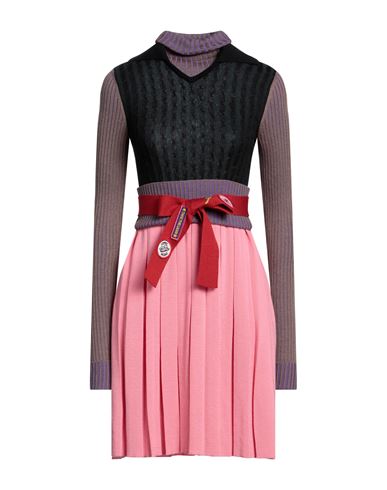 Shop Cormio Woman Midi Dress Pink Size M Cotton, Silk, Cashmere