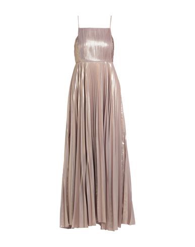 Beatrice Woman Long Dress Gold Size 10 Polyester