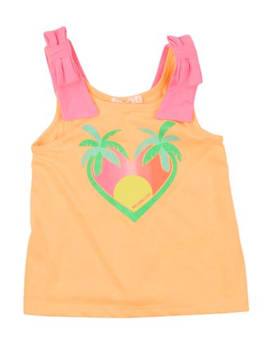 Billieblush Babies'  Toddler Girl T-shirt Orange Size 4 Polyester, Cotton