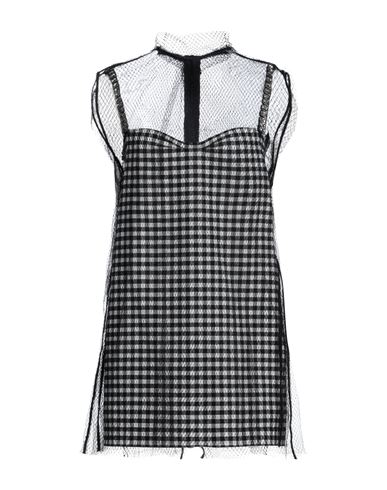 N°21 Woman Mini Dress Black Size 8 Cotton, Polyamide