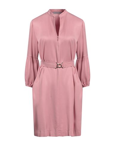 Marella Woman Mini Dress Light Pink Size 2 Viscose, Cupro