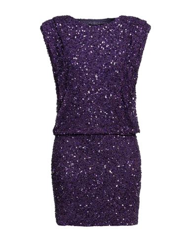 Shop Retroféte Retrofête Woman Mini Dress Purple Size S Nylon