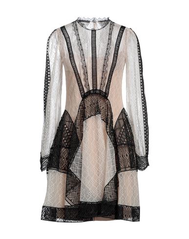 Alberta Ferretti Woman Mini Dress Beige Size 4 Polyamide, Cotton, Polyester