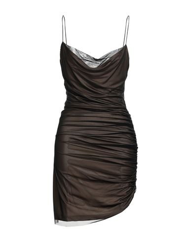 Gauge81 Woman Mini Dress Black Size L Polyamide, Elastane, Viscose