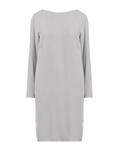 Lorena Antoniazzi Woman Mini Dress Light Grey Size 10 Acetate, Viscose