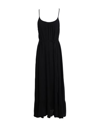 Vero Moda Woman Midi Dress Black Size Xl Livaeco By Birla Cellulose