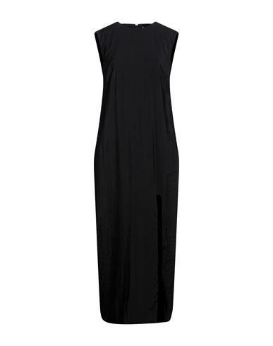 Maison Laviniaturra Woman Maxi Dress Black Size 10 Viscose, Polyester